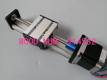 

Effective Stroke 700mm T8*2 8MM T-screw Ball Screw Linear Motion Guide Moving Table Slide Rail+57 Nema 23 Stepper Motor CNC