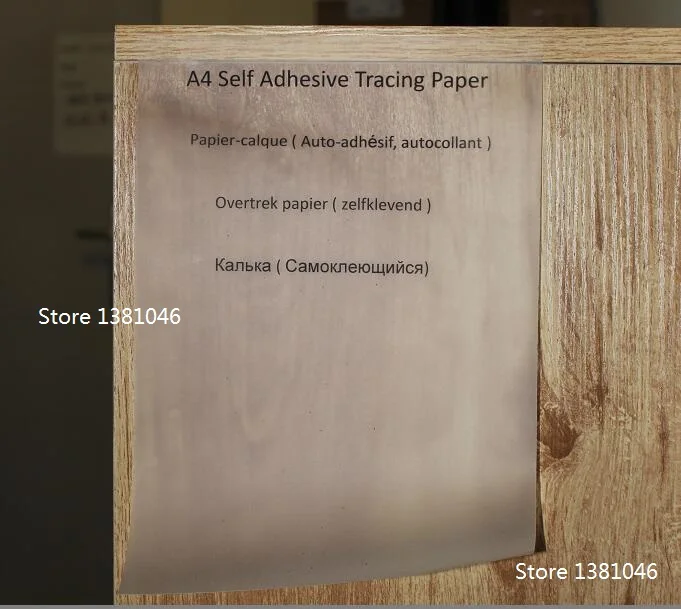 A4 Self Adhesive Printable Tracing Paper Translucent Interest photograph regarding Printable Wood Paper titled A4 Self Adhesive Printable Tracing Paper Translucent Pastime