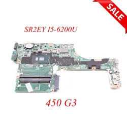 NOKOTION 691740-001 830931-601 DA0X63MB6H1 основная плата для HP Probook 450 G3 Материнская плата ноутбука 15,6 "SR2EY i5-6200 ЦП