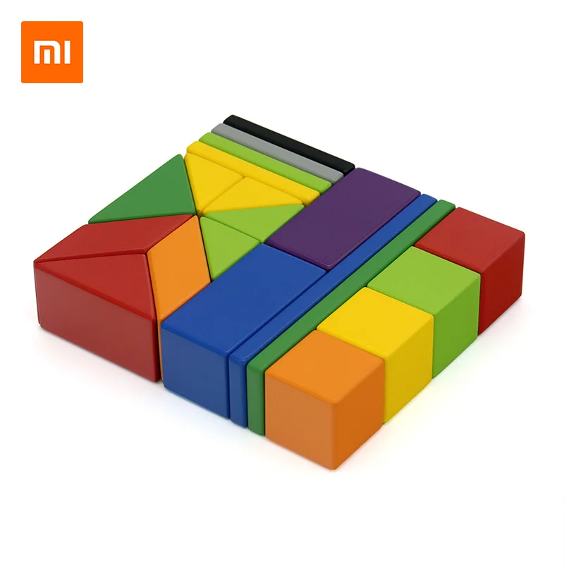 Оригинальные Xiaomi Mijia Mitu магнитные строительные блоки робота Mitu магнитные игрушечные блоки дизайнерские магнитные игрушки Детский подарок на день рождения