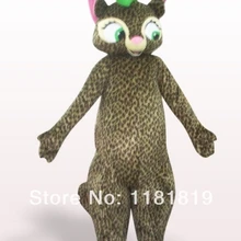 Леопард Гепард костюм талисмана Модный на заказ костюм аниме маскарадные костюмы маскот тема мультфильм маскарадное платье