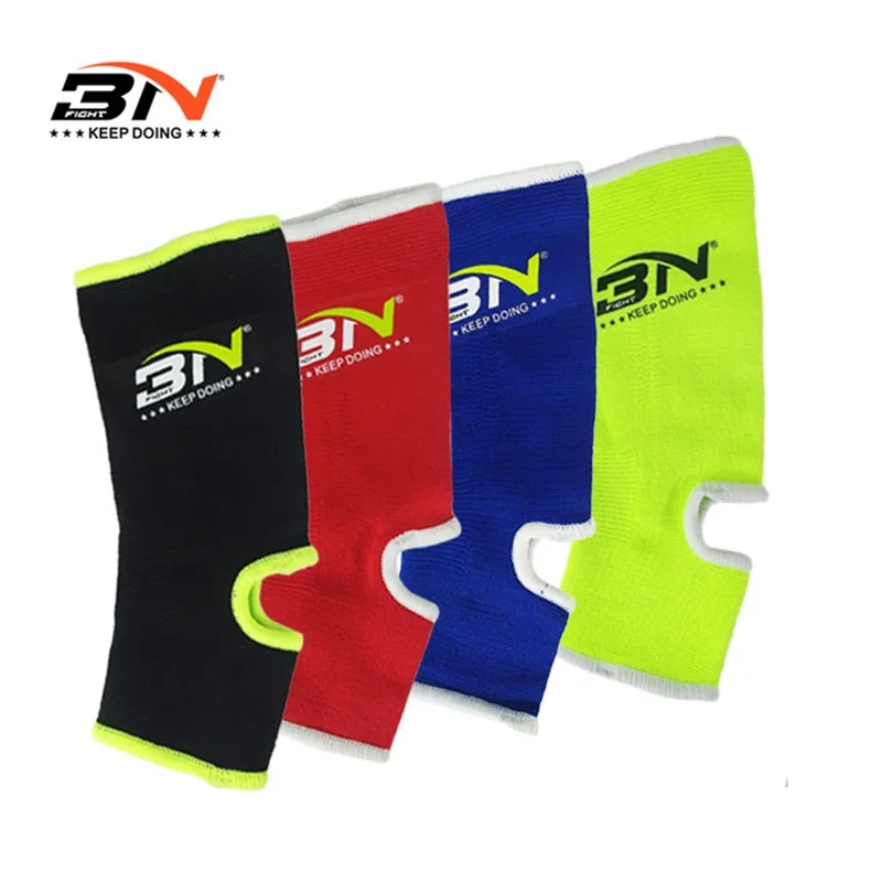 

BNPRO 1 pair Elastic Ankle Brace Support Pads Guard Foot Ankles Protector cotton knitting basketball football soccer gym sports