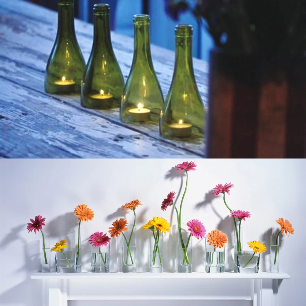 Регулируемая стеклянная бутылка вина резак высокой прочности и твердости фрезы для бутылок для резки машины DIY ремесло инструмент для
