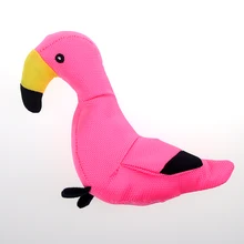 A new pet dog and cat toys, interesting flamingos, chewing talking toys, waterproof resistance to bite, dog training partner