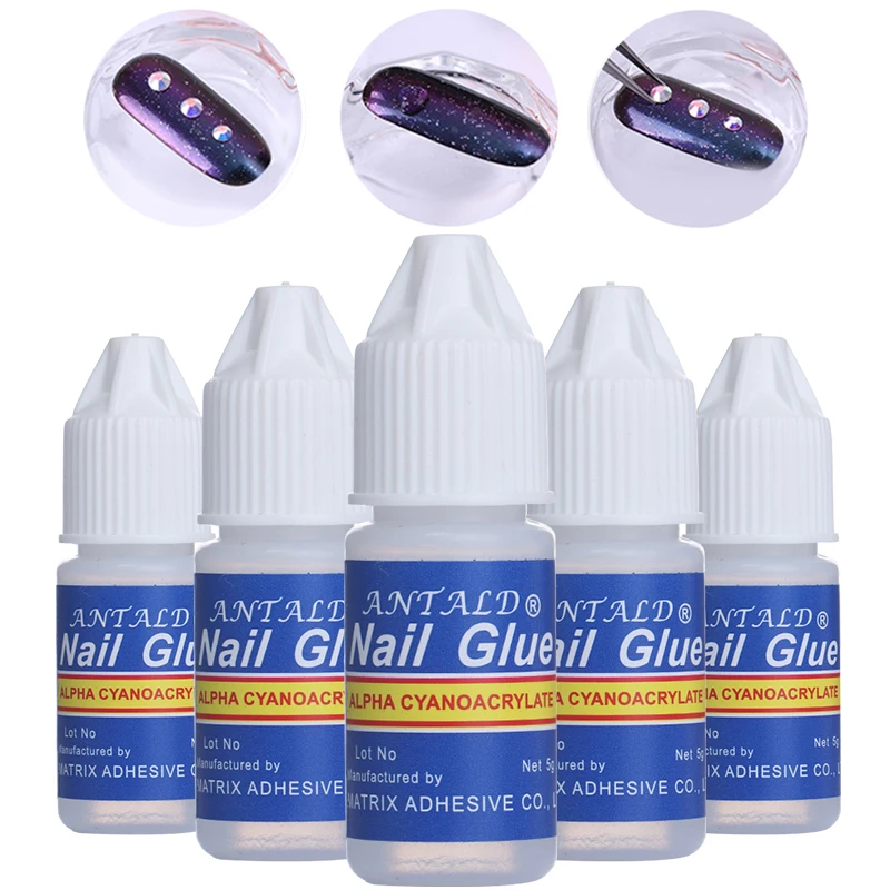 

Nail Glue Set Fast-dry Adhesive Glue For Nail Art Decoration Rhinestone Fast Drying Glue Acrylic UV Gel Makeup DIY Tools