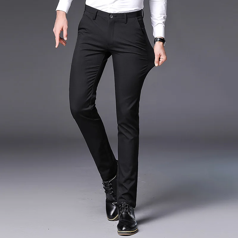 men's grey formal pants