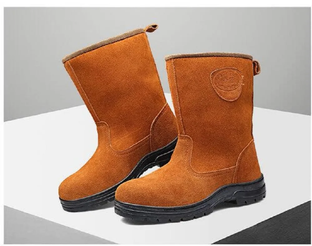 Outdoor Safety SneakerSteel Toe Cap Work Safety Shoes Men Outdoor Anti-slip Steel Puncture Proof Construction Safety Boots Shoes