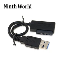 Профессиональный USB 3 0 до 7 + 6 13 контактный мини адаптер SATA для