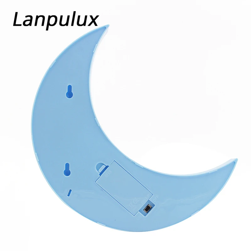 Lanpulux звезда облако лампы в виде Луны 3D LED для маленьких детей спальни