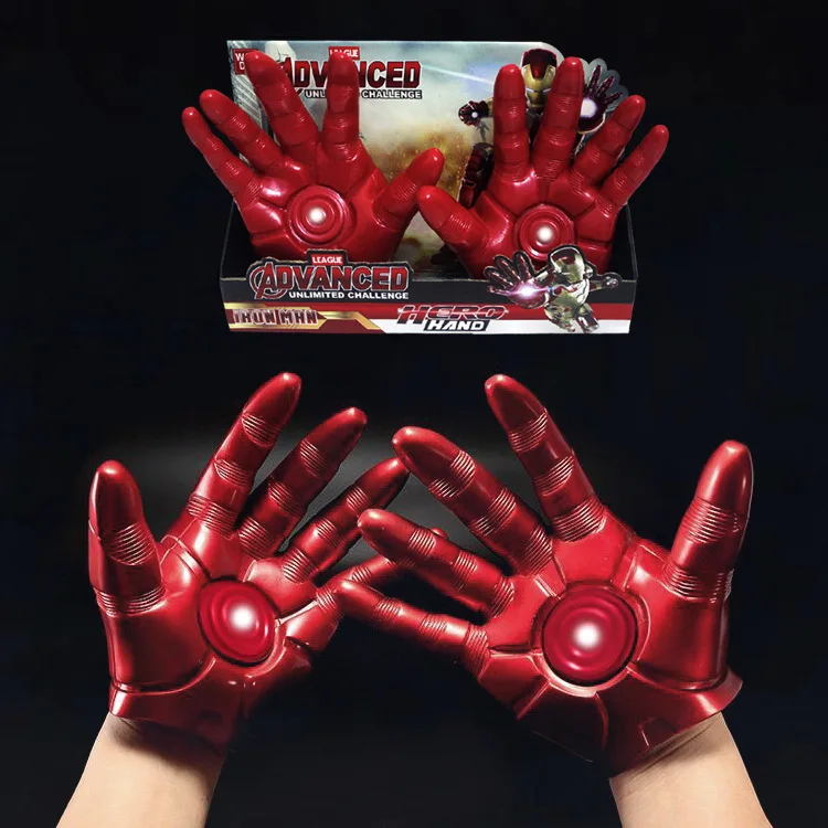 

Iron Man Infinity Cosplay Arm Thanos Latex Gloves Arms Mask Marvel Superhero Weapon Party Props Funko Pop