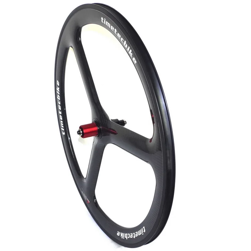 Perfect Tri spoke road carbon wheels 3 spoke road bike carbon wheelset carbon road wheelset tubular wheels clincher wheels 24mm width 3