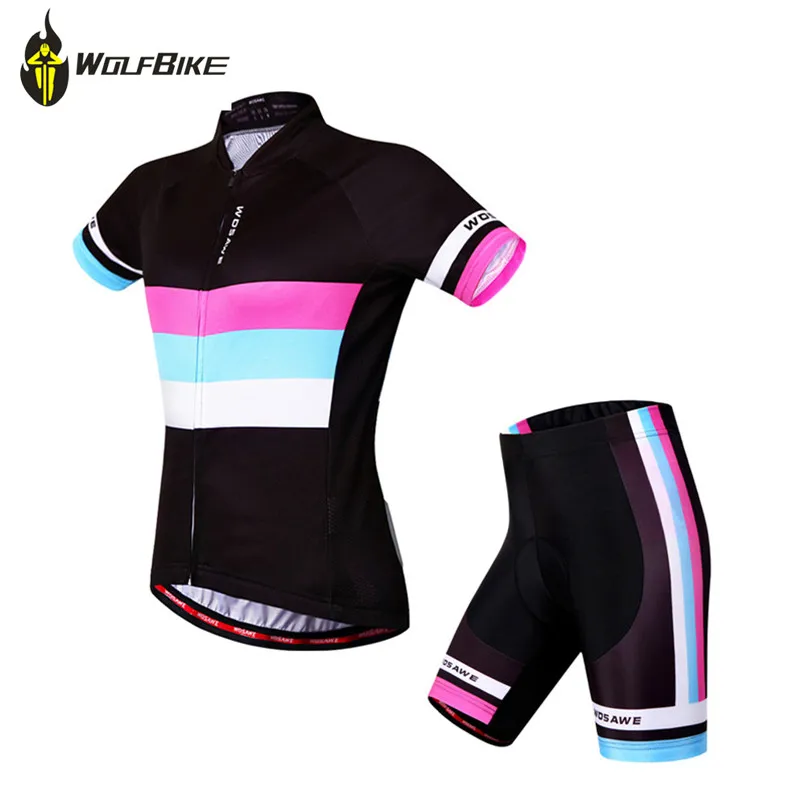 WOSAWE NEW Women's Sportswear Quick Dry Cycling clothing Ropa Ciclismo jersey Bicycle cycling wear bikes shorts WOSAWE NEW Women's Sportswear Quick Dry Cycling clothing Ropa Ciclismo jersey Bicycle cycling wear bikes shorts