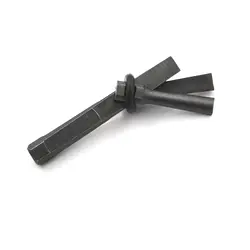 Рок Камень Splitter ручной инструмент 14x110 мм/0,6*4,3 дюйма 9/16 ''клинья и перо прокладки бетона Plug инструменты