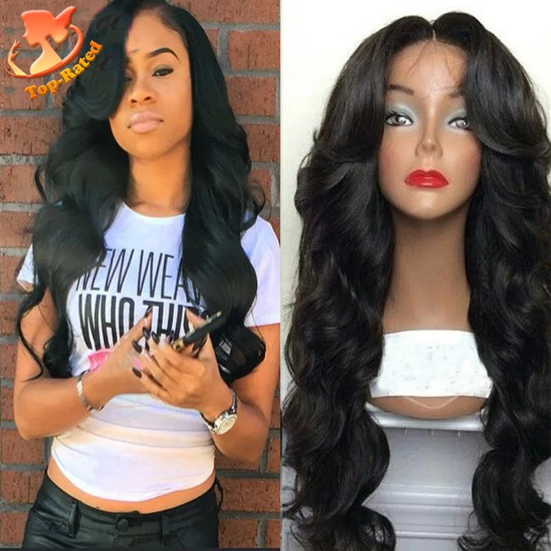 8A Brazilian Virgin Human Hair Wigs Glueless Full Lace Human Hair Wig