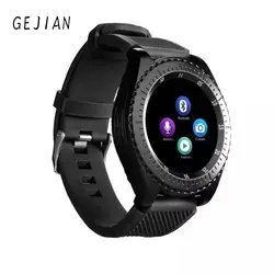 GEJIAN умные часы, Sim карты TF Bluetooth вызова спортивные часы Smart Band Smartwatch Смарт наручный умный Браслет для IOS и Android