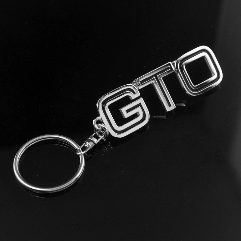 

GTO Logo Key Chain Alloy Key Ring for Ferrari 288 GTO Formula Luxury Car Key Decoration Private Custom Brelok