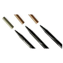 3 цвета карандаш для бровей Водостойкий карандаш для женщин косметический продукт коричневый брови татуировки ручка лайнер макияж инструменты