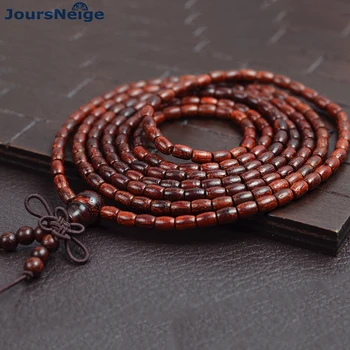 

Genuine Natural Leaflets Sandalwood Bracelets Rice Buddha Beads Hand String Multi-layer Wood Bracelet Fashion Jewelry