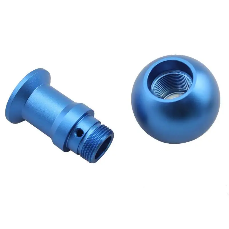 Universal de aluminio del coche Gear Shift Knob Ball cabeza Manual Bola Cambio Original transmisión vehículo Auto parte Universal de aluminio del coche Gear Shift Knob Ball cabeza Manual Bola Cambio Original transmisión vehículo Auto parte