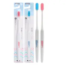 Новая мягкая зубная щетка для волос унисекс эффективно удаляет набор/один налет для ежедневного использования