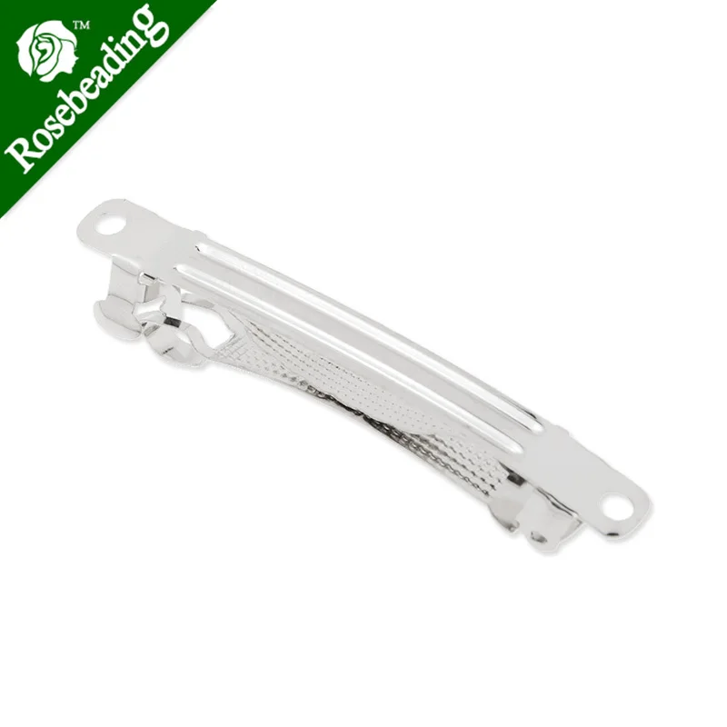 59mm French Barrette hair clips,6mm width,nickel color,20pcs/lot C4530