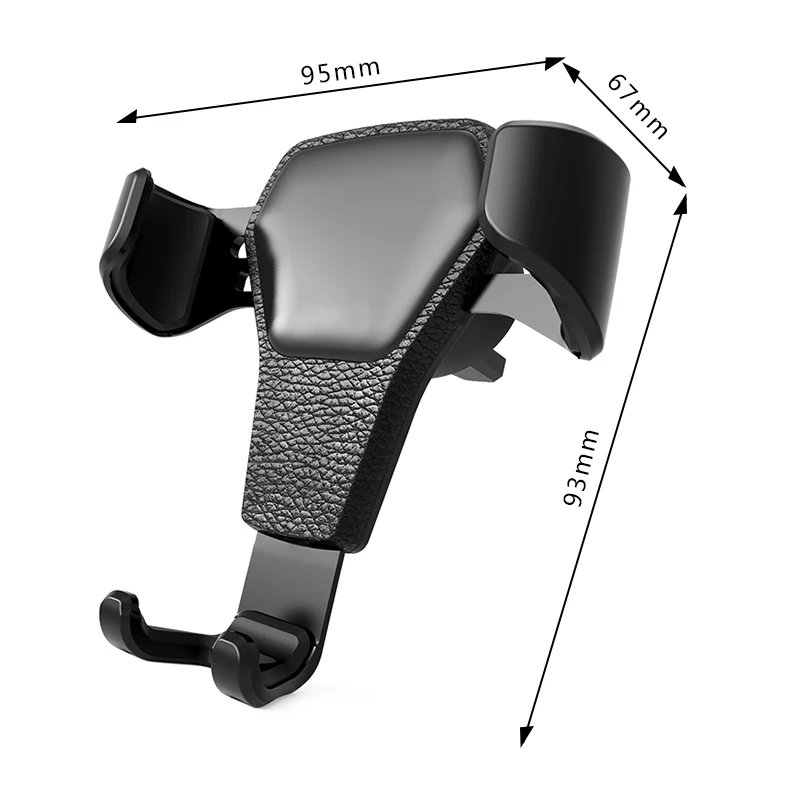 Гравитационный Автомобильный держатель для телефона на магните для телефона в автомобиль, устанавливаемое на вентиляционное отверстие в салоне автомобиля зажим Крепление держатель мобильного телефона Подставка для мобильного телефона для iPhone 7 11 samsung A50 Xiaomi