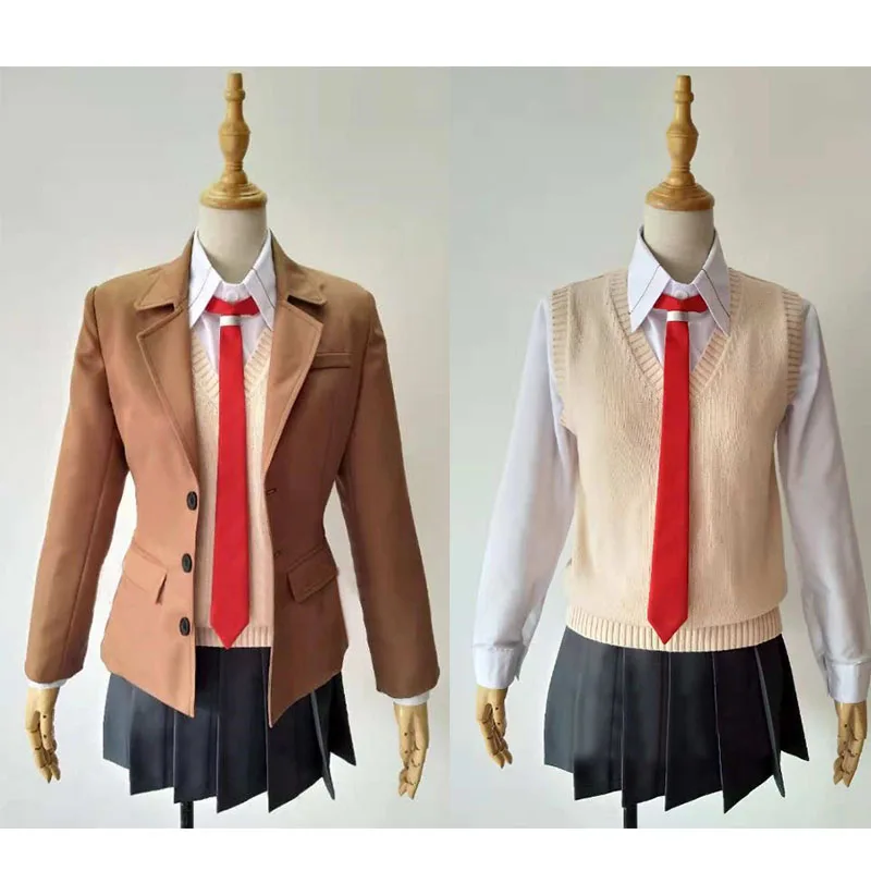 

Sakurajima Mai Cosplay Costume Seishun Buta Yarou wa Bunny Girl Senpai no Yume wo Minai School Uniform Full Set