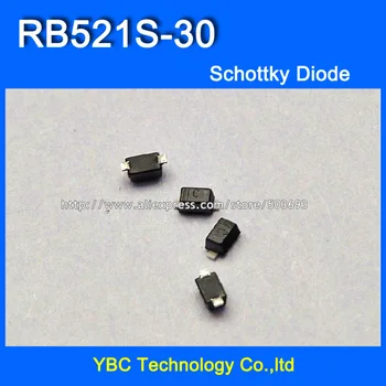 

1000pcs/lot RB521S-30 C 200MW 30V SMD Schottky Diode