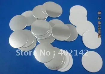 

Aluminum piece piece 18MM in diameter, 10,000 + 4.7cm PET material 1000 aluminum slides
