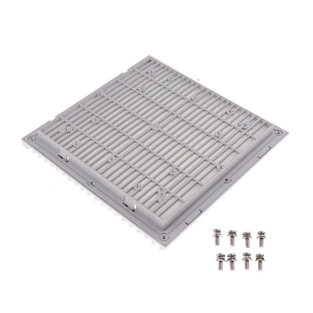 PC Computer 20cm Axial Fan Dust IP40 Filter Guard Protector Case Clip Sponge