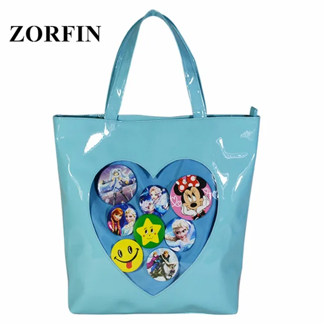 zorfin anime ita bag shoulder bags for girls women handbags cute