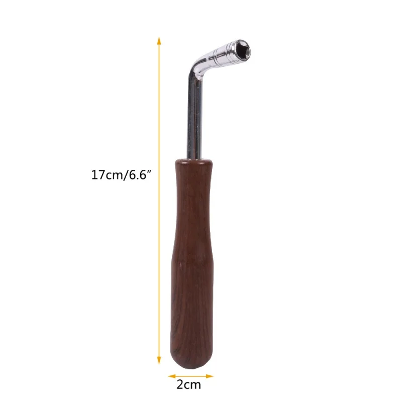 88-61-54 Keys Piano Tuning Hammer L-shape Square Wrench Tuner Spanner Tip String Pin Repair Tool For Chinese Zither 88-61-54 Keys Piano Tuning Hammer L-shape Square Wrench Tuner Spanner Tip String Pin Repair Tool For Chinese Zither