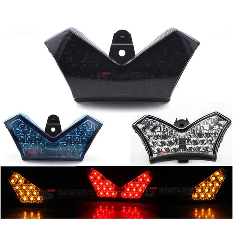 Motorcycle Modified Accessories Refit LED Tail Brake Turn Signal Integrated Light for Kawasaki Ninja ZX-14R/ZZR1400 |