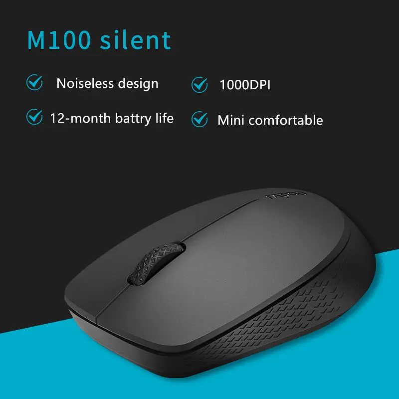 Новая многорежимная Бесшумная Беспроводная мышь Rapoo с 1300DPI Bluetooth 3 0/4 0 RF 2 4 ГГц для