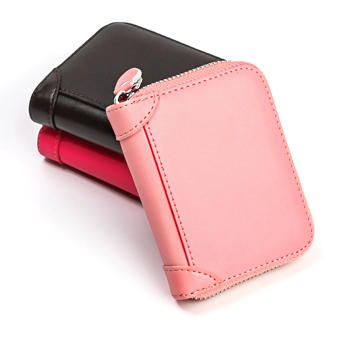 Women Business Card Holder Cow Leather Card Wallet Prevent RFID Female Credit Card Holder New Arrival Porte Carte Tarjetero Muje