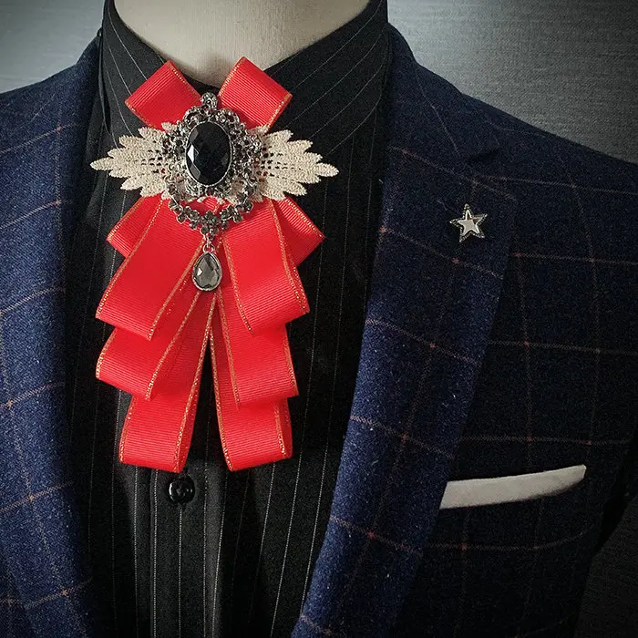 Handmade Bow Tie Британский женский мужской воротник, рубашка, украшение, одежда, галстук-бабочка, галстук для свадебной вечеринки, галстуки-бабочки аксессуары - Цвет: Handmade Bow Tie