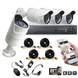 8CH 960H DVR Home Complete Security  System P2P 4X1200TVL IR CUT Day Night CCTV Cameras Surveillance System