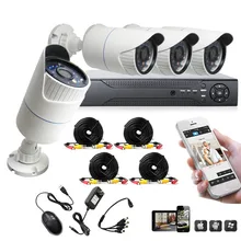 8CH 960H DVR Home Complete Security System P2P 4X1200TVL IR CUT Day Night CCTV Cameras Surveillance System 500GB Hard Drive HDD