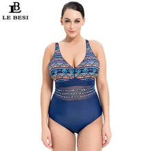 LEBESI, новинка размера плюс, женский слитный купальник, пуш-ап, купальник, 6XL-10XL, 200 кг, купальник с чашечками EFGH, купальный костюм, боди