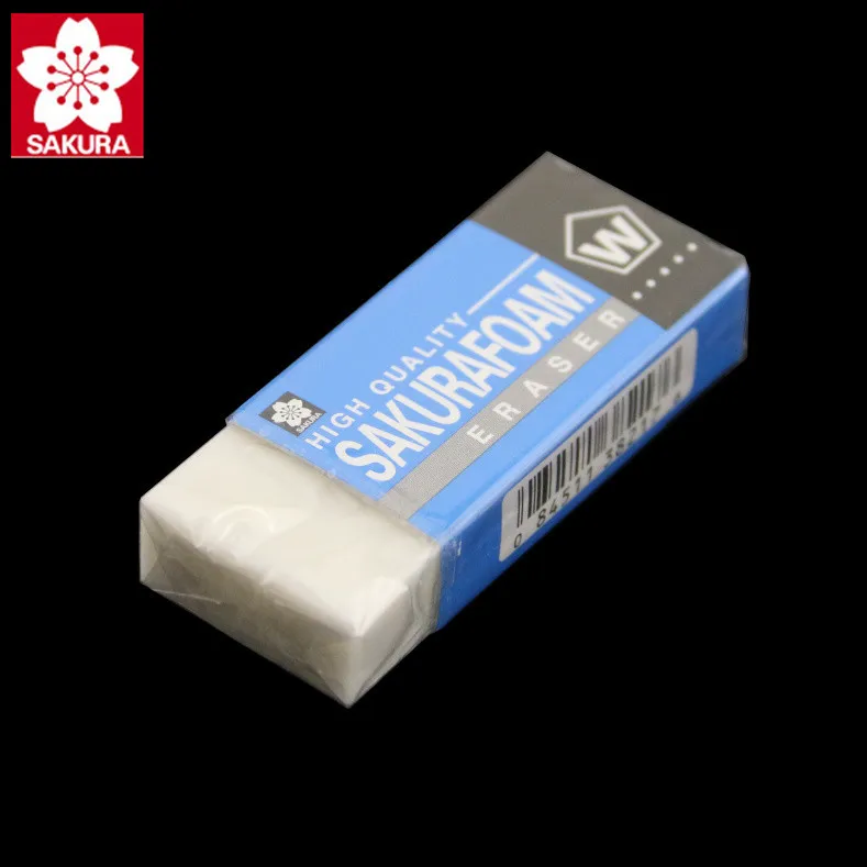 Японская пенопластовая ластик Сакура высокое качество без повреждений бумажные