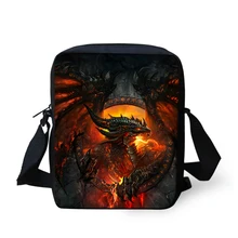 Модная дизайнерская Детская сумка на плечо с 3D принтом черепа, мужская сумка-мессенджер в стиле панк, сумка через плечо, сумки через плечо для мальчиков