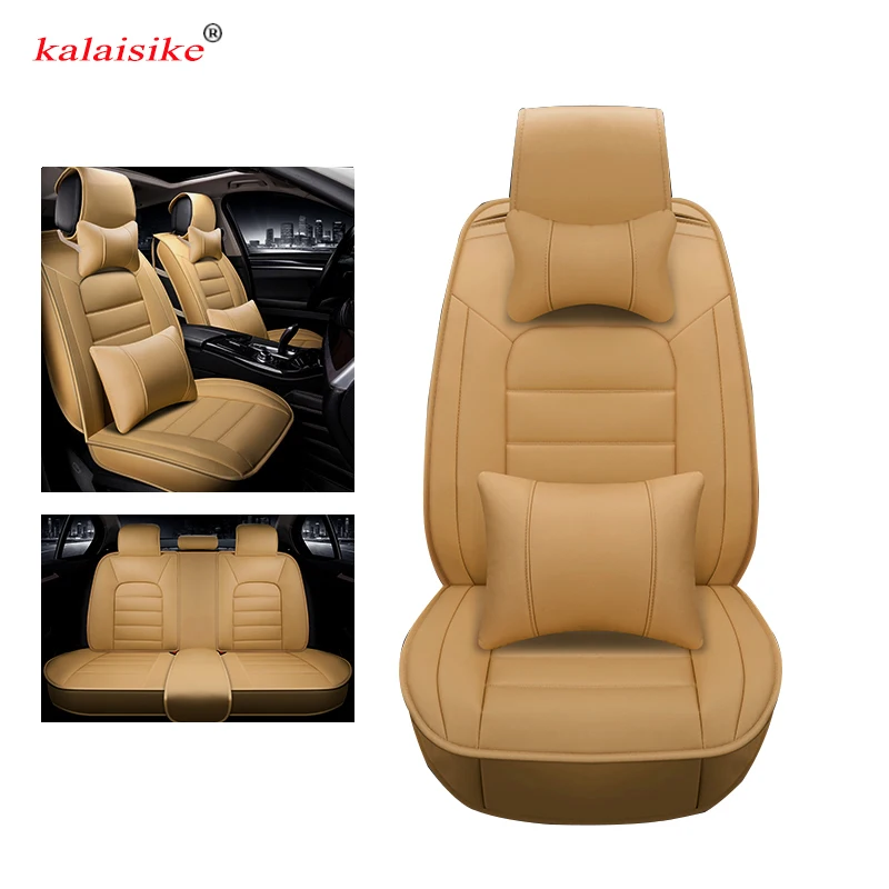Kalaisike Leather Universal Car Seat Covers For Buick