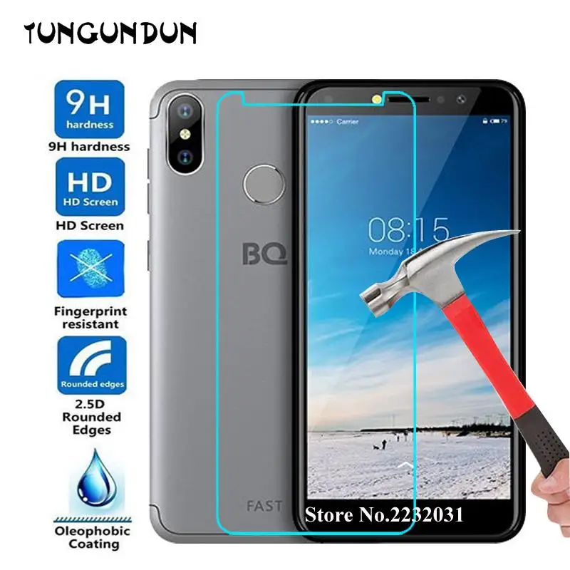 

For BQ BQ-5515L Glass Anti-Scratch Screen Protective Tempered Glass for BQ BQ-5515L Fast Screen Protector Cover 2.5D 9H