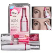 Триммер для волос в носу для мужчин Женская бритва для ушей бровей Тонизирующая машинка для стрижки электробритва триммер для бороды удаление очистки косметические инструменты LQ