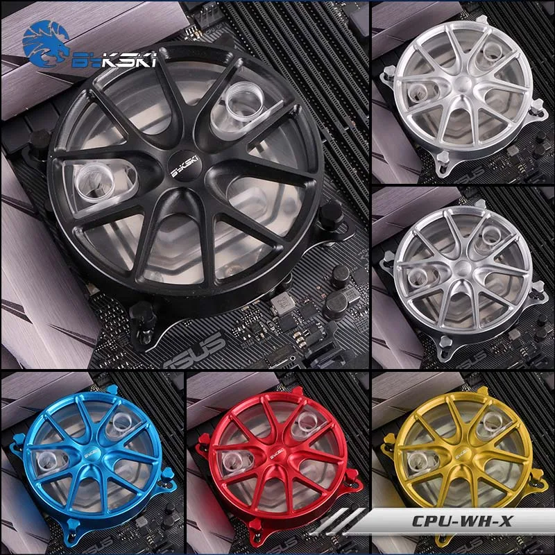 Bykski CPU-WH-X Wheels водяной блок CPU для Intel 115X 2011 2066 X299 RBW 5V Водяной охладитель с