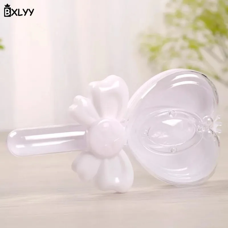 BXLYY Новинка 3 шт. креативная пластиковая коробка для конфет Babyshow любовь леденцы конфеты коробка украшение для свадьбы подарок картины от Numbers.7z - Цвет: Белый