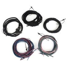 6 шт./компл. резинка для волос для девочек, Высококачественная эластичная нейлоновая Бесшовные не повреждает волосы бобы ободки для волос Прочный ремешок из резины комплект G0409