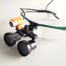 Tao's Z11 переменное увеличение 3.0x для 3.5x хирургические зубные лупы с светодиодный налобный фонарь с вставкой в виде объектива линзы при близорукости