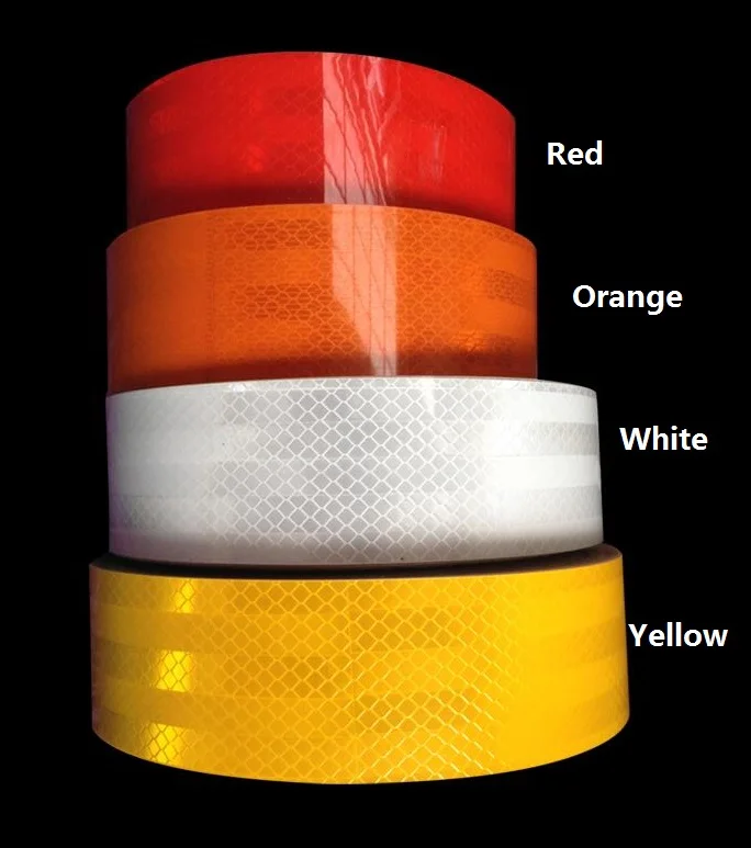 High visibility DIY Fluorescent Reflective Sticker