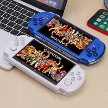 Оборудование для psp X9 5 дюймов ЖК-дисплей Экран 8 Гб ретро портативные игровые консоли GBA NES